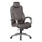Boss Office Products Executive Comfort Chair, Brown Vinyl, Flex Arms B8871P-BB - alternate 1